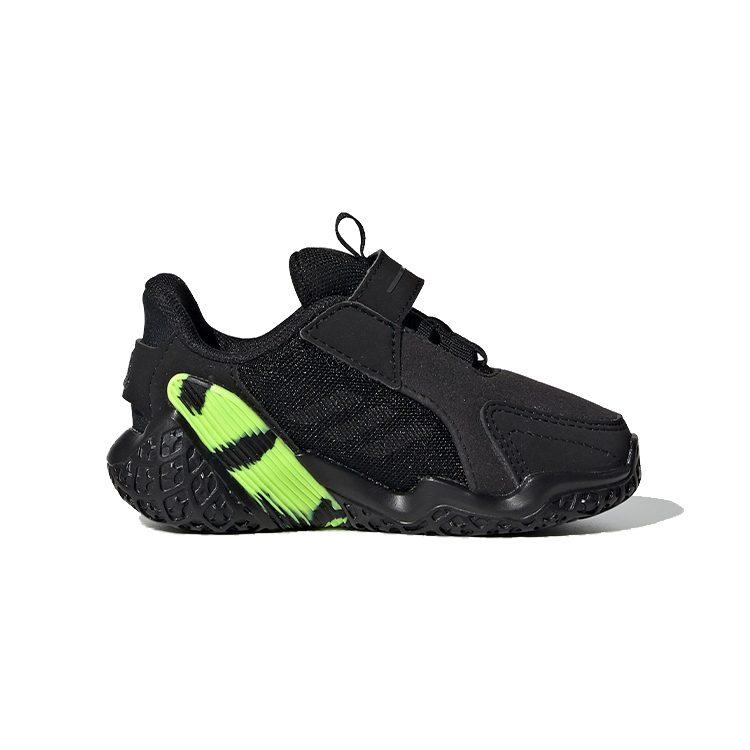 adidas 4Uture Breathable Low Top Toddler Shoes Black Infant And Toddler EG8334
