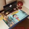 Cartoon Chibi M-Maruko Mouse Pad Computer Laptop Rubber Non-slip Mouse Mat Mousepad Gamers Decoracion Desk Mat