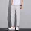 2026 Summer Men's Ankle-Lenght Pants Fashion Men Casual Slim Lightweight Trousers Male Vintage Streetwear Thin Pants