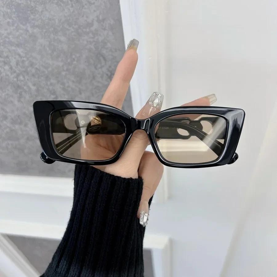 Designer Brand Square Sunglasses Women Men Casual Small Frame Sun Glasses Female Mirror Colors Rectangle Luxurious Fashion