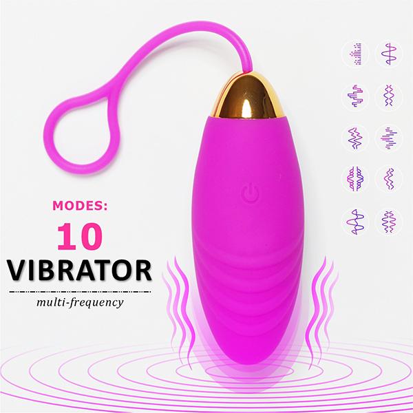 Wibrator Egg Vagina Massager Stymulator łechtaczki Sterowanie bezprzewodowe Sex Toy dla kobiet Masturbacja