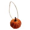 Artificial Foam Pumpkin Decor with Cloth Rope, Fall Thanksgiving Table Centerpiece, Harvest Festival Home Decor, Realistic Pumpk