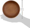 Set of 3 Showa NHhome Round Small 15cm Made In Microwave and Dishwasher Ideal for Outdoor BBQs Plates, (CC), Diameter, Resin, Japan, Safe, (Brown)
