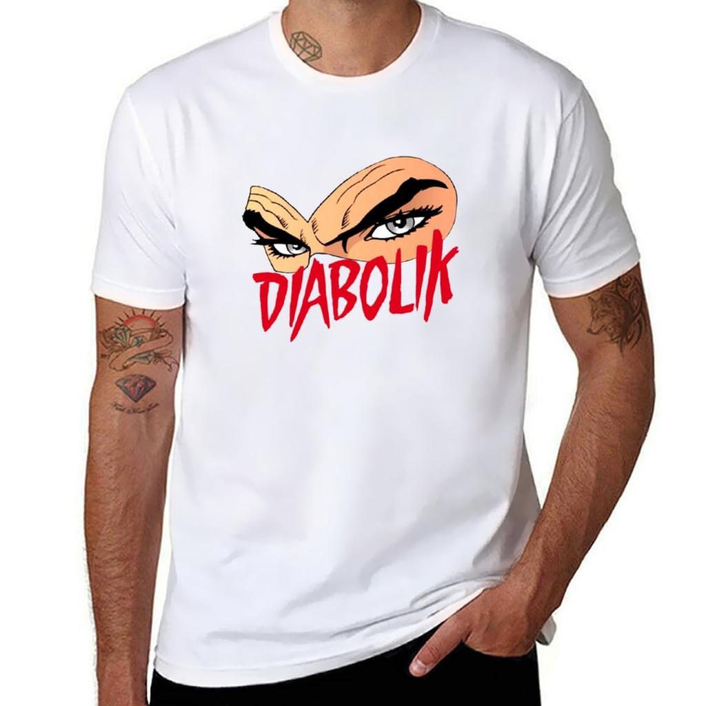 Diabolik Logo Tshirt Comfortable Daily Wear Tee