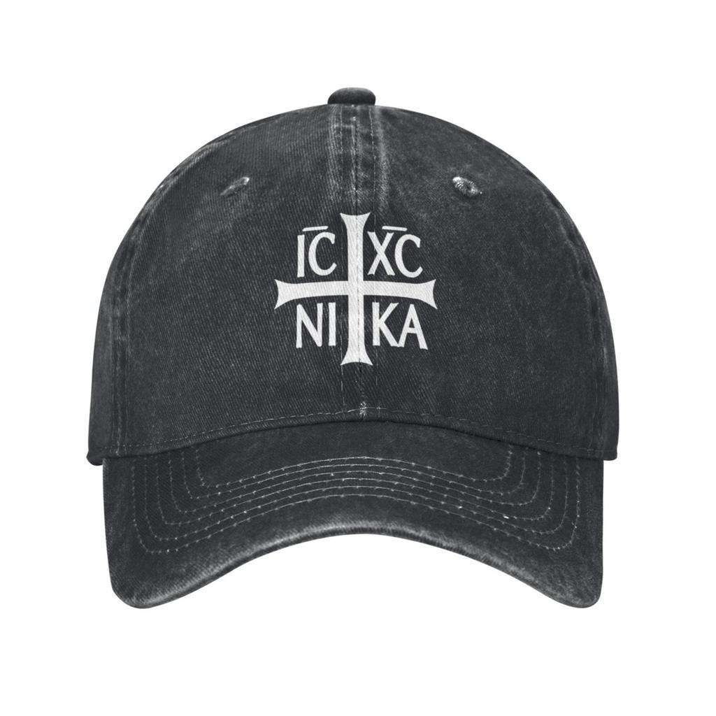 IC XC NIKA Cross Christian Orthodox Hats Autumn Winter Skullies Beanies Baggy Cap Unisex Knitted Hat