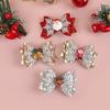 1/4pcs Christmas Hair Bows Hair Clip For Cute Girls Kids Hairpin Barrettes Headwear Children Christmas Party Hair Accessories