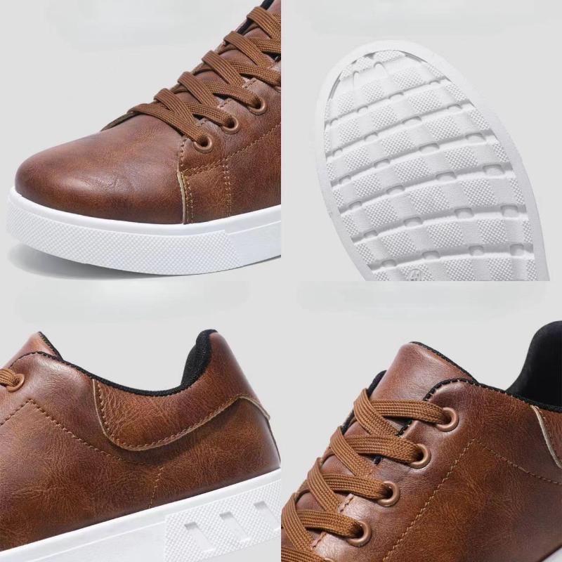 New Men's Sneakers Classic Loafers Fashion Mens Casual Shoes British Platform Shoes Non-slip Men Shoes Wear-resistant Zapatillas