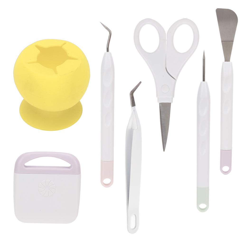7PCS Weeding Tools Set Craft Weeding Tools Set Handcrafted Craft Tools for Paper Cutting Engraving Scrapbook