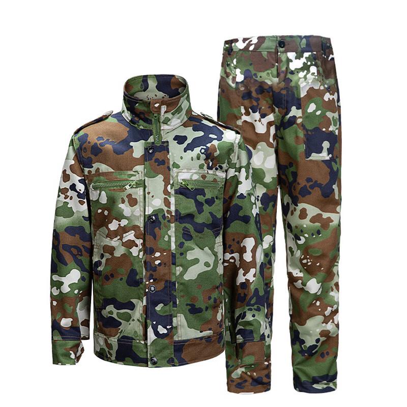 

Teluoman Military Training Camouflage Uniform Set 175