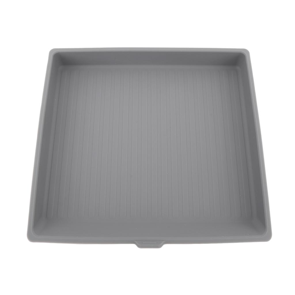 Tappetino Decorativo Antiscivolo per Vassoio Portaoggetti Bracciolo Console Centrale in Silicone per Veicolo
