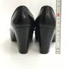 CELINE Leather High Heel Pumps 34 22 Black Italy