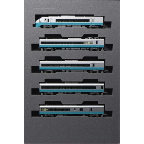 KATO N Gauge E657 Series and E653 Series Revival Color Green 10-Car Set 10-1878 Model Train