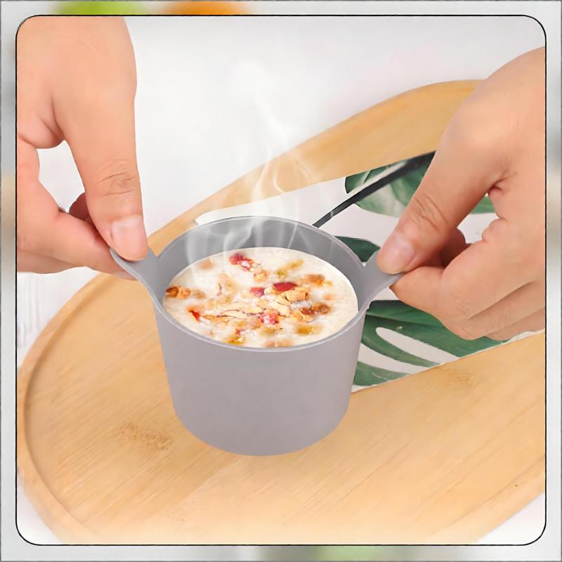 4Pcs Reusable Nonstick Silicone Ramekins Easy Release Air Fryer Muffin Cups Egg Baking Molds for Camping Baking