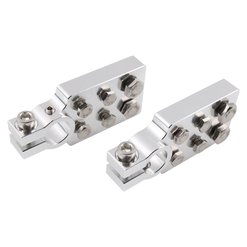 For SAE Top Post Clamp 6 Spot Flat Lug Battery Terminal Positive Negative For Northstar AGM35 AGM34 AGM34/78 AGM65 AGM24 AGM24F