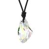 Mode Herren Damen Faux Kristall Anhänger Verstellbare Seilkette Schmuck Geschenk