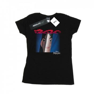 Womens/Ladies Mulan Face Peep Cotton T-Shirt