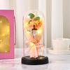 Eternal Rose Acrylic Cover Ornament Gift Box 110 Mother's Day Gift Soap Flower Creative Dried Flower