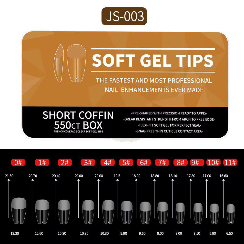 Porcelain White Ultra-Thin Traceless Frosted Long Teardrop Almond False Nails