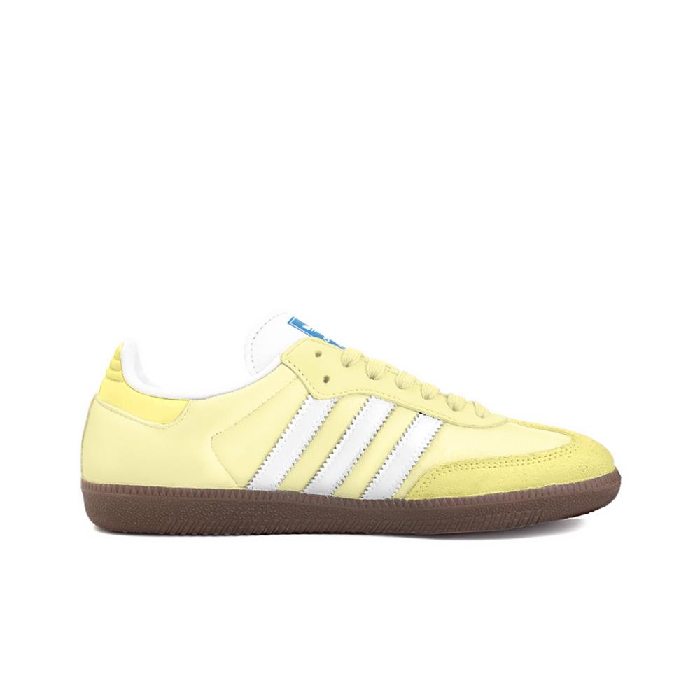 Adidas Originals SAMBA OG Slip Resistant Low top Skateboard Shoes Unisex Yellow B75806(Team354-)