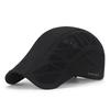 Men Summer Outdoor Mesh Breathable Quick-Dry Beret Hat Golf Running Cap Womens Newsboy  Working Casquette Sun Hats Flat Visor
