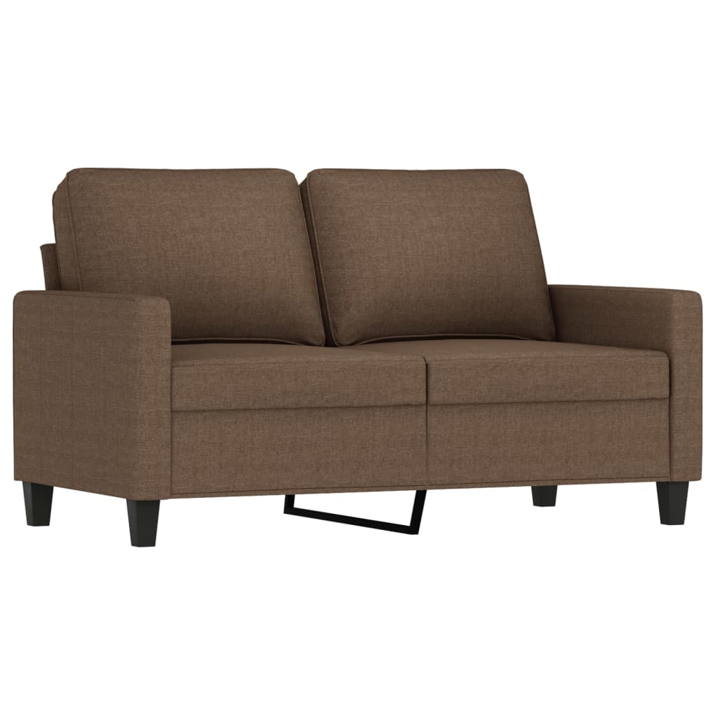 Vidaxl 3-Piece Lounge Set, Fabric Upholstered, Brown