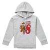Toy Story Childrens/Kids IÂ´m 8 Woody Heather Birthday Pullover Hoodie
