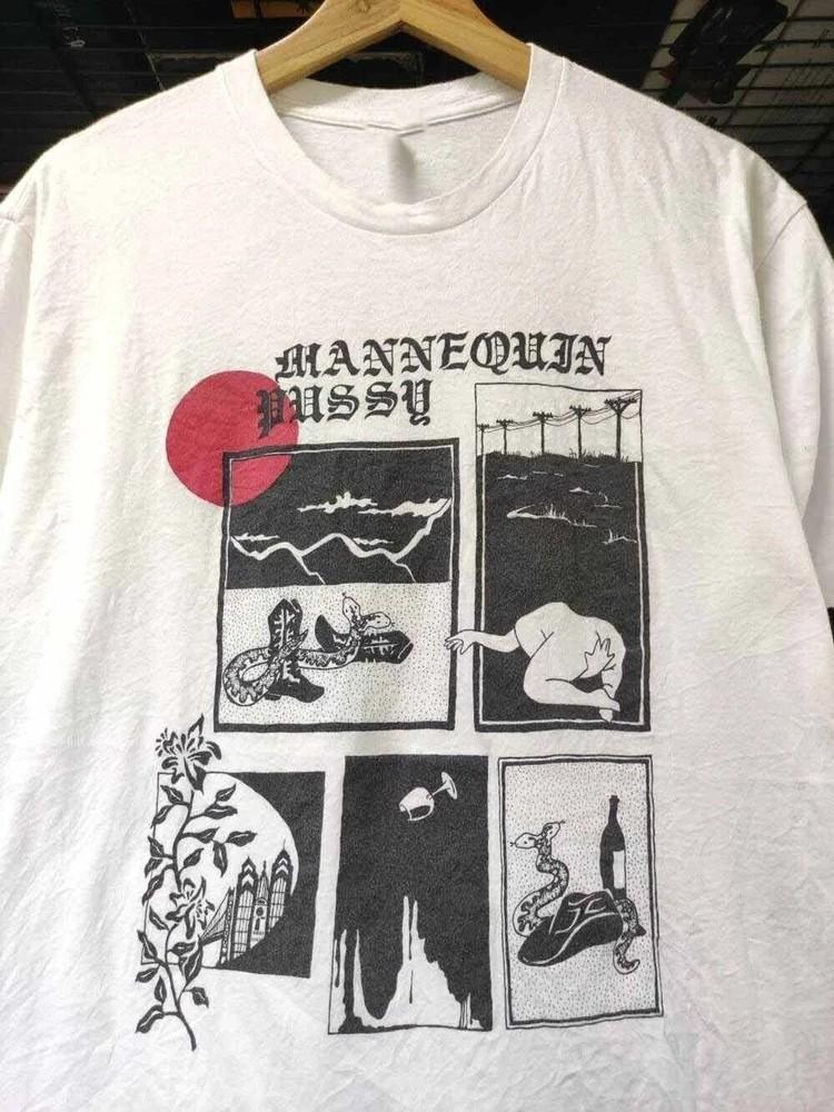 Mannequin Pussy Cowboy Snake Squirting Shirt White Unisex S-5XL BT1480 Unisex T-Shirt XXXL