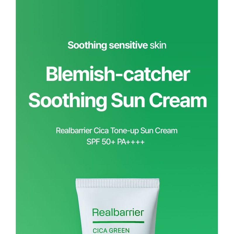 Realbarrier - Cica Green Tone-Up Sonnencreme