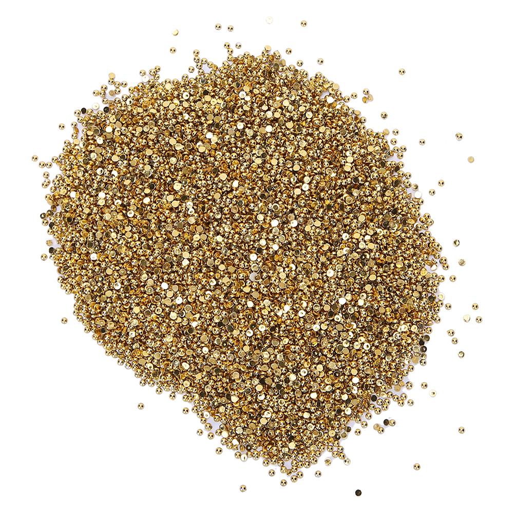 Nail Art Beads Fake Pearls Shining Nail Art Decoration for Artificial Nails 1.5mm