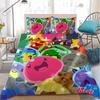 3D Printed S-Slime Rancher Bedding Set Game Duvet Cover Double Twin Full Queen King Adult Kids Bedclothes Quilt Cover