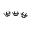 Brass Material Paracord Woven Beads Royal Crown Shape DIY Charm Accessories Camping