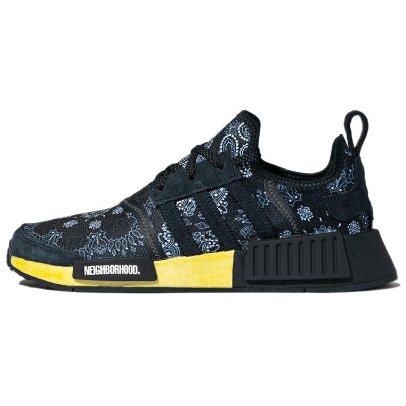 

Adidas Neighborhood X Adidas NMD_R1 Navy Paisley Bandana Sneakers GY4158 47⅓