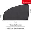 Magnetic Car Sunshade & Mosquito Proof Mesh Curtain for UV Protection