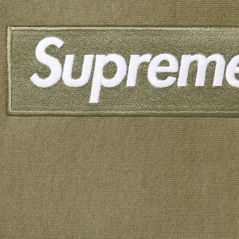 Supreme Box Logo Hooded Sweatshirt (25FW) Light Olive