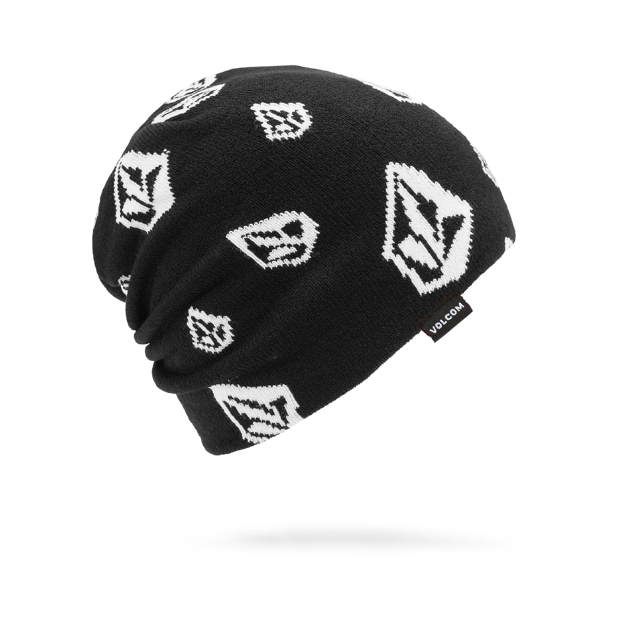

Volcom Unisex Knit Cap BLLBRD Black (Brand Logo) [J5852504 / BEANIE] Hat, чёрный