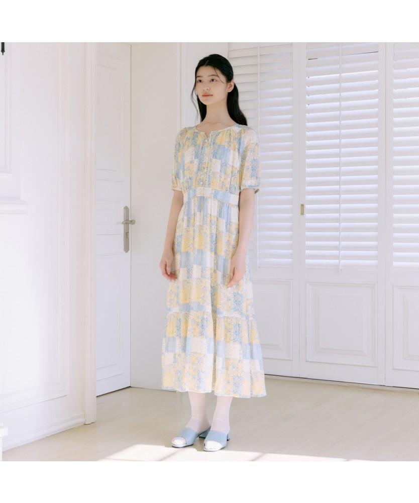 THURSDAY ISLAND Ethnic Pattern Dress_T264Mop269W