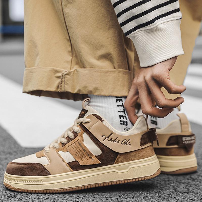 Shoes Men's Autumn and Winter Men's Casual Sneaker Fashion Low Top Japanese Minority Board Shoes Student White Shoes