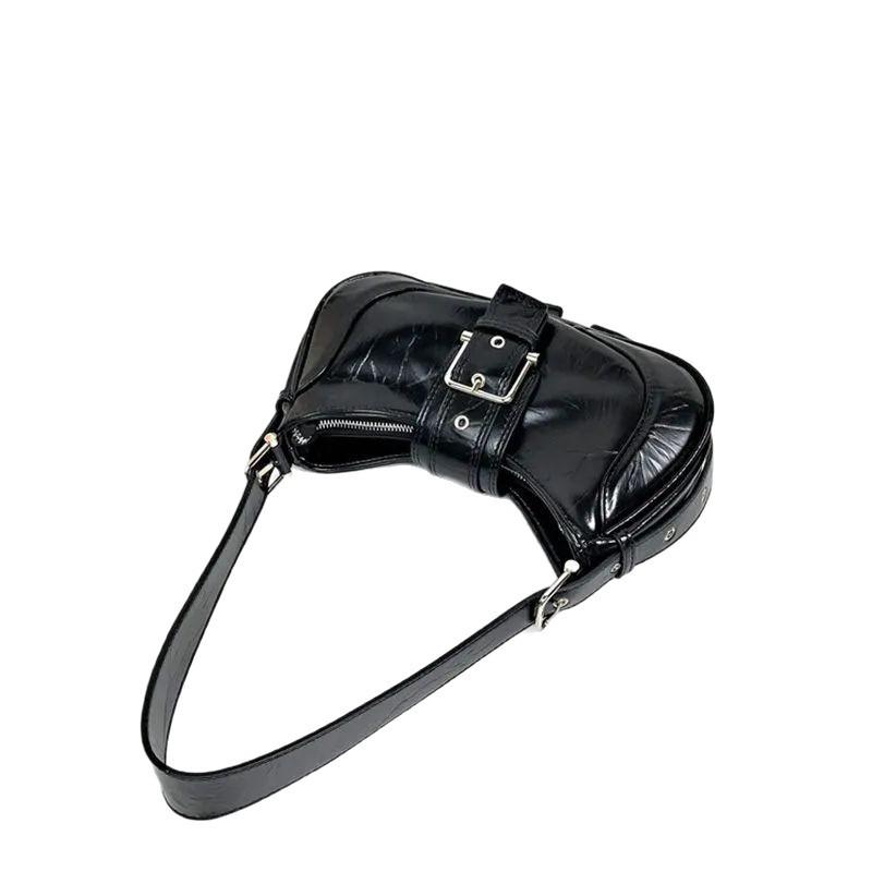 Summer Retro Hot Girl Underarm Bag Niche Single-shoulder Crossbody Bag Fashionable Motorcycle Bag