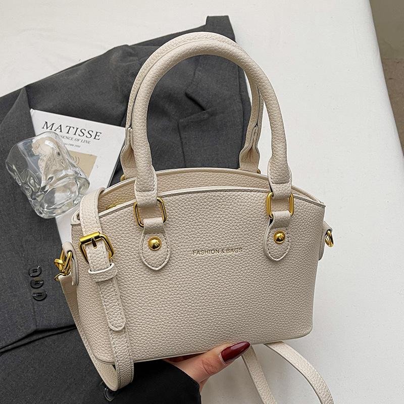 Wholesale New Product Niche Design Simple and Fashionable Portable Bucket Bag Women's Commuting Temperament Versatile Messenger Bag