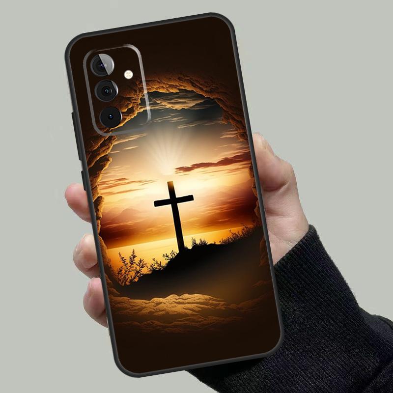 Faith Christian Jesus Case For Samsung Galaxy A54 A34 A14 A36 A56 A06 A13 A53 A32 A12 A22 A52 A35 A17 A16 A55 A15