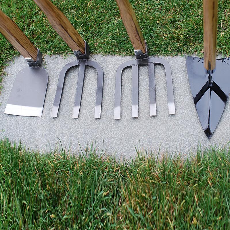 KAZZ Wooden Handle Weeding Hoe CN plug (adapter included)