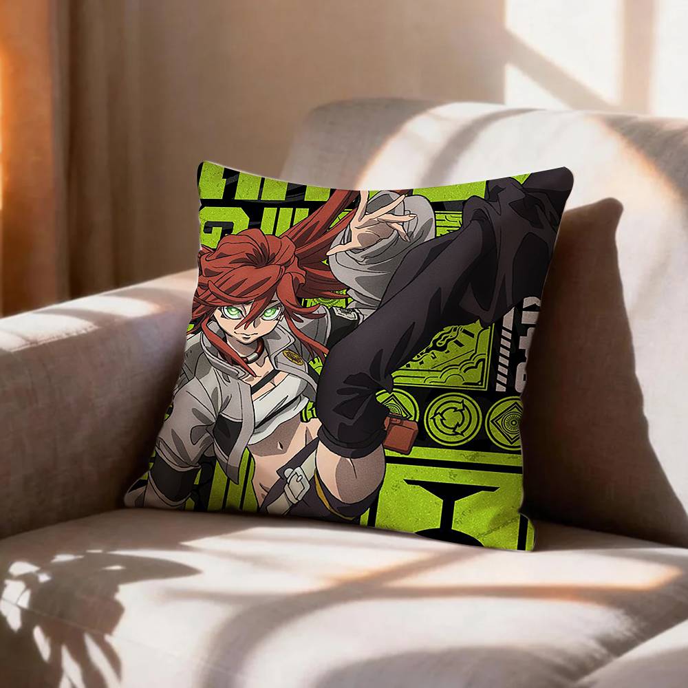 GGachiakuta Anime Series  Pillow Case Pattern Printed Pillowcase For Living Room Sofa Cushion Cover