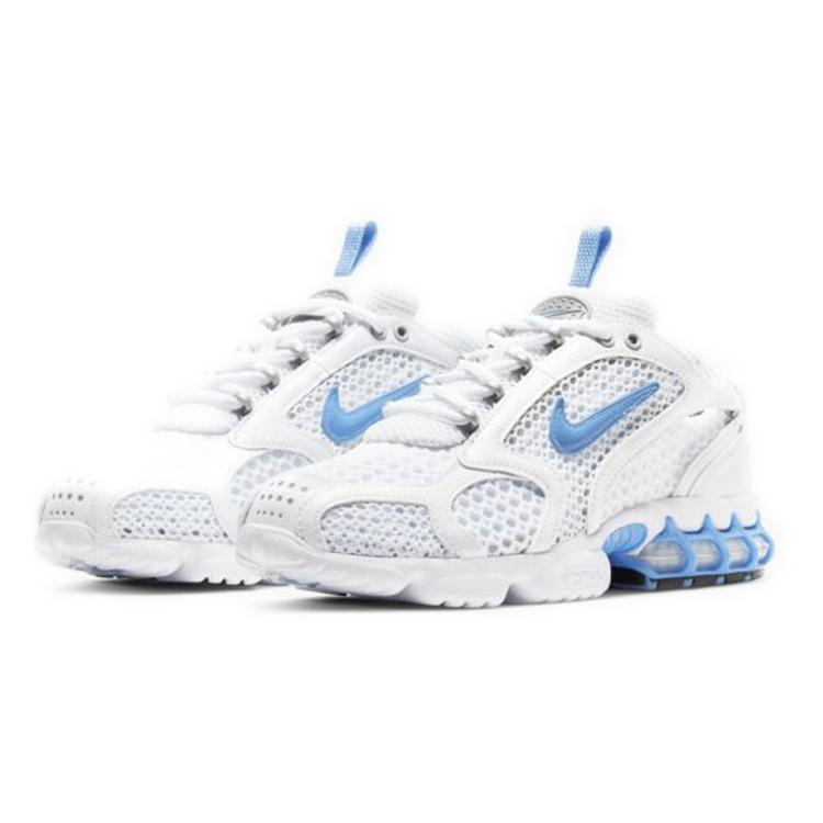 New Nike Air Zoom Spiridon Cage 2 White University Blue Women's CD3613-100