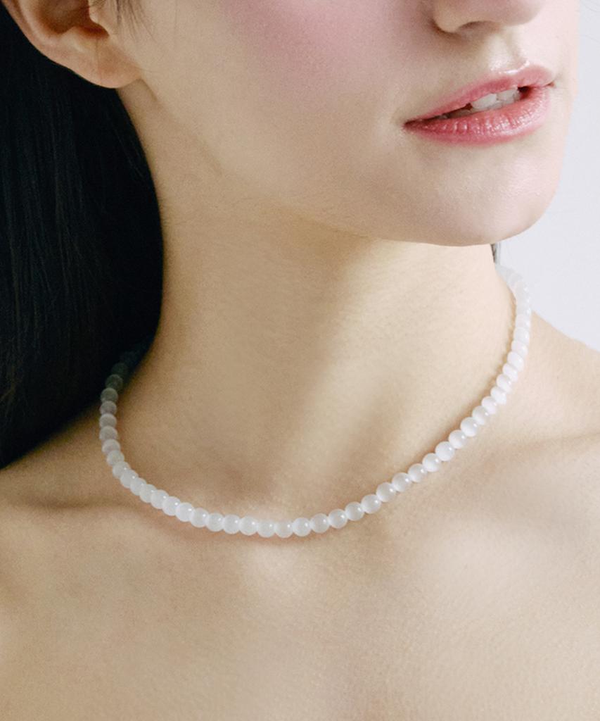 Has Hsu020 Summer Beads Necklace (2Colors)