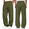 Herren Freizeithose Farbe Jogginghose Gerades Bein mit Elastischem Bund