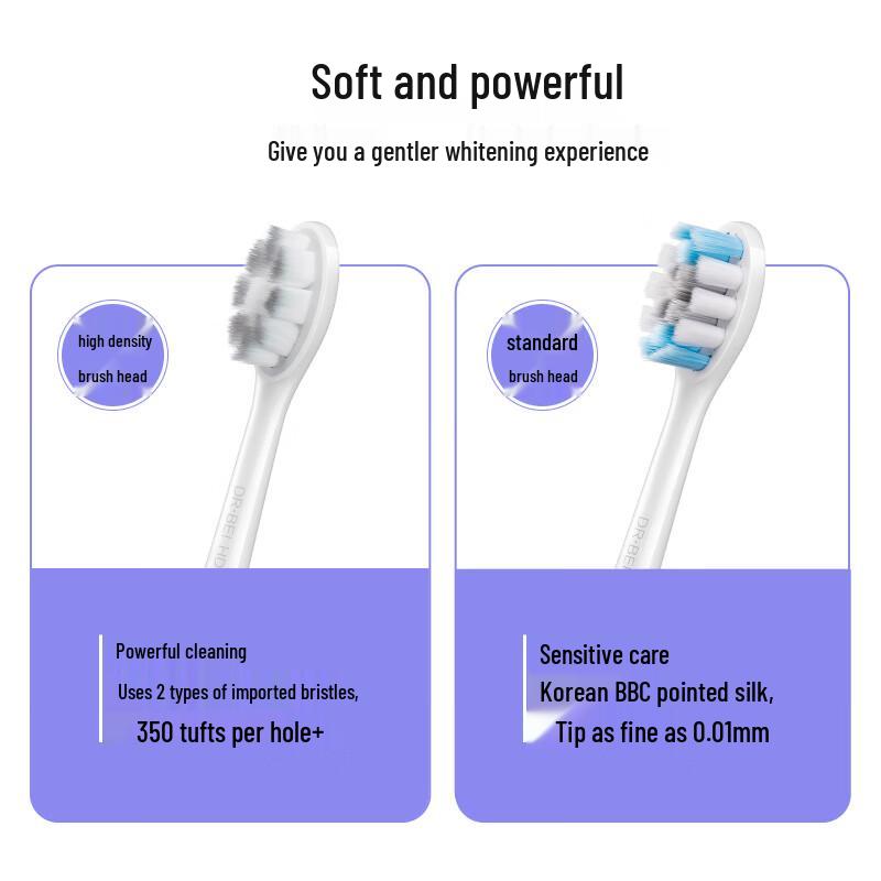 DR.BEI Grey Whale Limited Edition Sonic Electric Toothbrush