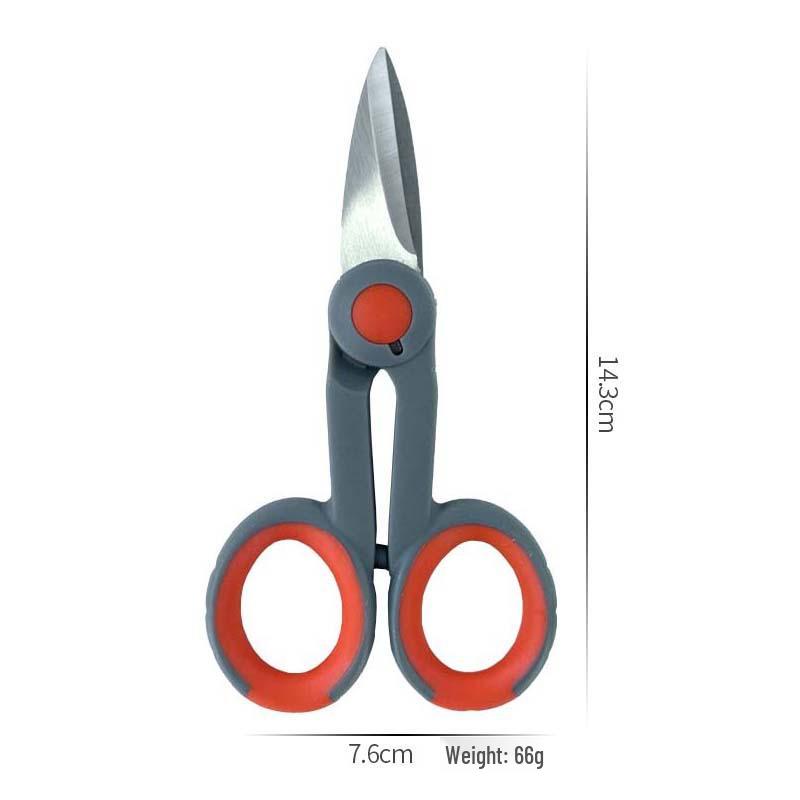 Professional Fishing Scissors - Serrated Stainless Steel Multi-functional Braided Line Cutter