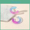 Colorful Acrylic Womens Geometric Earrings For Festive Occasions Gifts And