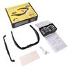Magnifying Glasses With light LED Reading  Watchmaker Repair Wearing Magnifier 1.5X 2.5X 3.5X 5.0X Usb Rechargeable