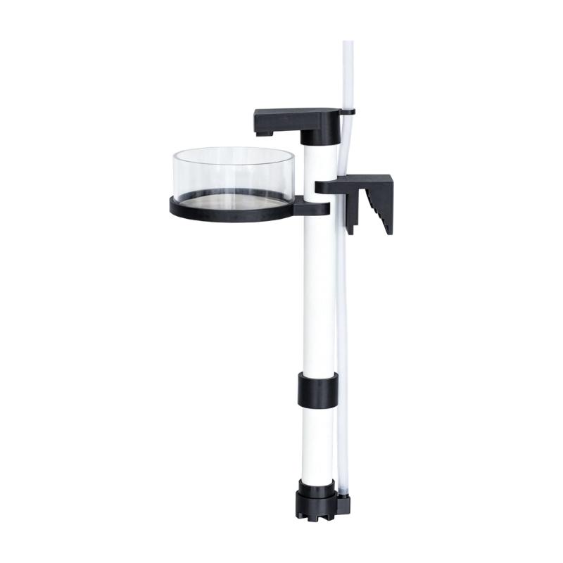 Airlifts Fish Waste Collector for Aquarium Maintenance, Clip On Fishtank Cleaner with Mesh Debris Cup Design for Tanks Cleaning